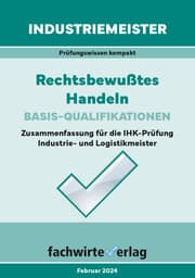 Cover von Industriemeister: Rechtsbewusstes Handeln