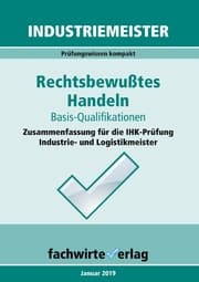 Cover von Industriemeister: Rechtsbewusstes Handeln