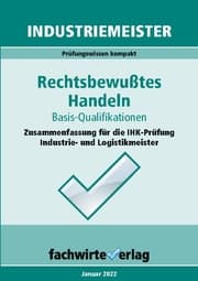 Cover von Industriemeister: Rechtsbewusstes Handeln
