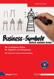 Cover von Business-Symbole einfach zeichnen lernen