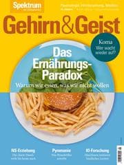 Cover von Gehirn&Geist 5/2018 Das Ernährungs-Paradox