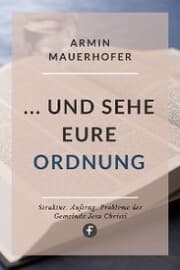 Cover von ...und sehe eure Ordnung