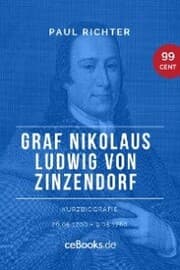 Cover von Graf Nikolaus Ludwig von Zinzendorf 1700 - 1760