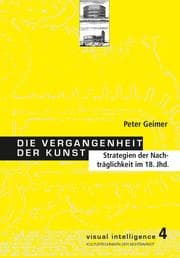 Cover von Die Vergangenheit der Kunst