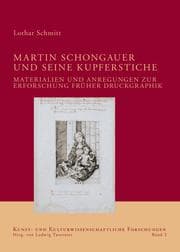 Cover von Martin Schongauer