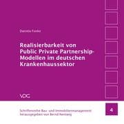 Cover von Realisierbarkeit von Public Private Partnership-Modellen im deutschen Krankenhaussektor