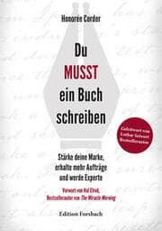 Cover von Du MUSST ein Buch schreiben