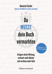Cover von Du MUSST dein Buch vermarkten