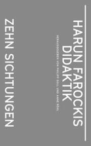 Cover von Harun Farockis Didaktik