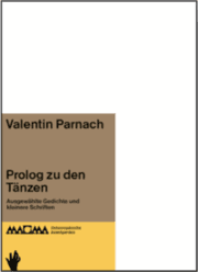 Cover von Valentin Parnach. Prolog zu den Tänzen