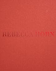 Cover von Rebecca Horn
