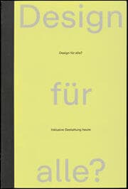 Cover von Design für alle?
