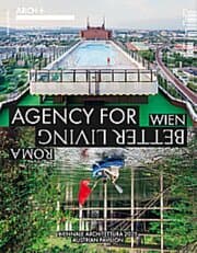 Cover von ARCH+ Wien / Roma. Agency for Better Living