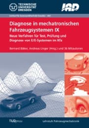 Cover von Diagnose in mechatronischen Fahrzeugsystemen IX