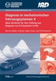 Cover von Diagnose in mechatronischen Fahrzeugsystemen X