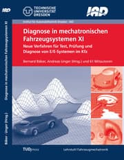 Cover von Diagnose in mechatronischen Fahrzeugsystemen XI