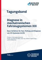 Cover von Diagnose in mechatronischen Fahrzeugsystemen XIII