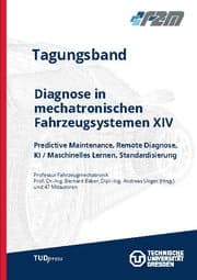 Cover von Diagnose in mechatronischen Fahrzeugsystemen XIV