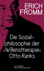 Cover von Die Sozialphilosophie der 'Willenstherapie' Otto Ranks