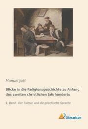 Cover von Blicke in die Religionsgeschichte zu Anfang des zweiten christlichen Jahrhunderts