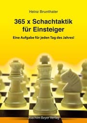 Cover von 365 x Schachtaktik für Einsteiger