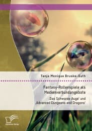 Cover von Fantasy-Rollenspiele als Medienverbundangebote: 'Das Schwarze Auge' und 'Advanced Dungeons and Dragons'