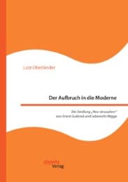 Cover von Der Aufbruch in die Moderne. Die Siedlung 'Neu-Jerusalem' von Erwin Gutkind und Leberecht Migge
