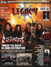 Cover von LEGACY MAGAZIN: THE VOICE FROM THE DARKSIDE