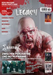 Cover von LEGACY MAGAZIN: THE VOICE FROM THE DARKSIDE