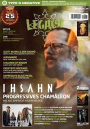 Cover von LEGACY MAGAZIN: THE VOICE FROM THE DARKSIDE