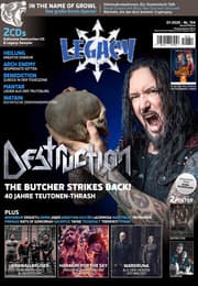 Cover von LEGACY MAGAZIN: THE VOICE FROM THE DARKSIDE