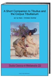 Cover von A Short Companion to Tibullus and the Corpus Tibullianum