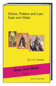 Cover von Ethics, Politics and Law: East and West