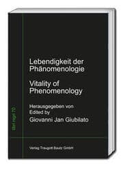 Cover von Lebendigkeit der Phänomenologie Vitality of Phenomenology