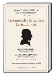 Cover von Johann Friedrich Oberlin 1740-1826 Gesammelte Schriften