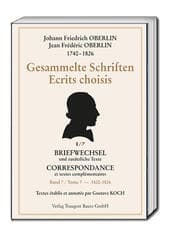 Cover von Gesammelte Schriften - Johann Friedrich Oberlin 1740-1826