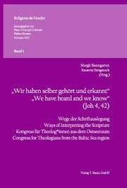 Cover von 'Wir haben selber gehört und erkannt' - 'We have heard and we know' (Joh 4,42)