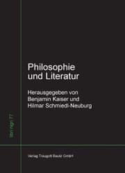 Cover von Philosophie und Literatur