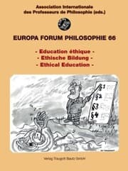 Cover von - Education éthique - / - Ethische Bildung - /- Ethical Education -