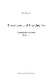 Cover von Theologie und Geschichte