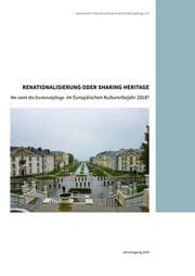 Cover von Renationalisierung oder Sharing Heritage