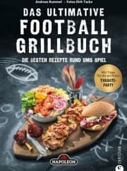 Cover von Grillbuch: Das ultimative Football-Grillbuch. Die besten Rezepte rund ums Spiel. Ein Grillbuch vom Grillprofi Andreas Rummel.