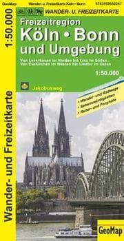 Cover von Köln, Bonn und Umgebung - Wander- und Freizeitkarte