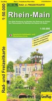 Cover von Rhein-Main Rad- und Freizeitkarte