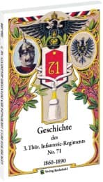Cover von Geschichte des 3. Thüringischen Infanterie-Regiments Nr.71