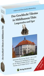 Cover von Das Geschlecht Tilesius in Mühlhausen/Thürigen, Langensalza und Eger