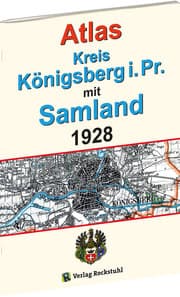 Cover von ATLAS Kreis Königsberg i. Pr. mit Samland 1928