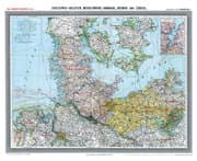 Cover von Historische Karte: Provinz SCHLESWIG-HOLSTEIN im Deutschen Reich - um 1900 [gerollt]