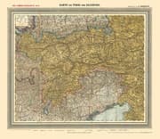 Cover von Historische Karte: TIROL und SALZBURG, um 1900 [gerollt]