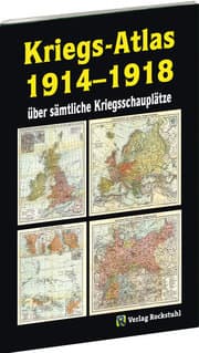 Cover von KRIEGS-ATLAS 1914-1918 - über sämtliche Kriegsschauplätze